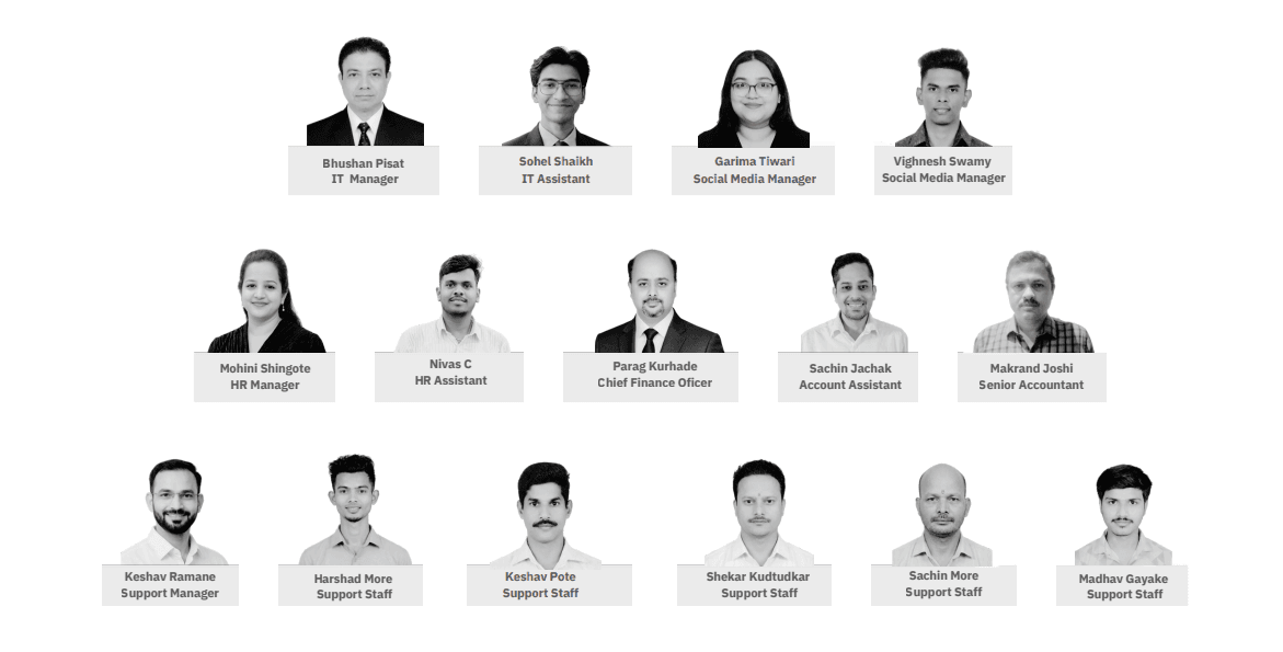 Support and HR team